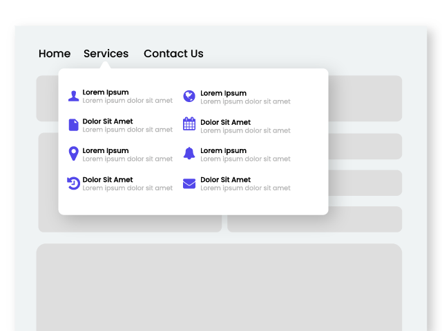 A small wireframe example